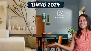 CORES DE TINTAS QUE ESTÃO EM ALTA NA DECORAÇÃO EM 2024