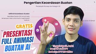 KEREN PARAH! Membuat Presentasi PPT Animasi dengan AI Gratis