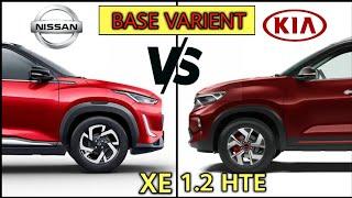 Nissan Magnite vs Kia Sonet Base Varient Comparison