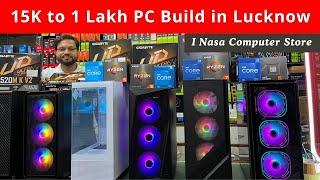 15K To 1 Lakh Gaming & Editing Pc Build in Lucknow | Gaming Pc Build All Budget  #pcbuild