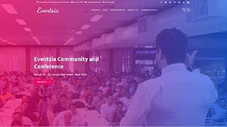 Eventsia - Theme Freesia demo import - Multiple Event & Conference Wordpress Theme