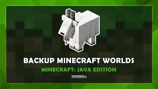 How To Backup and Load Worlds In Minecraft Java Edition - (Quick & Easy)