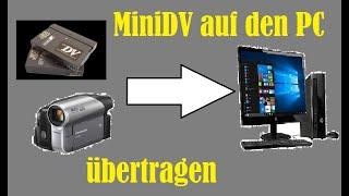 MiniDV Kasetten digitalisieren mit FireWire Kabel