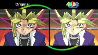 Yu Gi Oh!  Original vs  4Kids Side by Side Comparison   Part 1