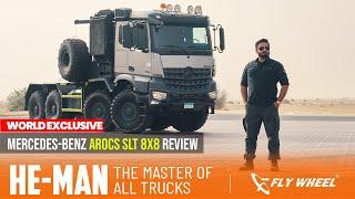 Mercedes Benz Arocs 4663 SLT 8x8 Truck Review | HE-MAN among Trucks! | Flywheel by Hani Musthafa