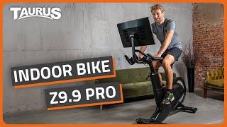 Taurus Z9.9 Pro Indoor Bike | Smart Bike mit riesigem Touchscreen und Fitness-Apps