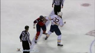 John Scott vs George Parros Feb 28, 2013