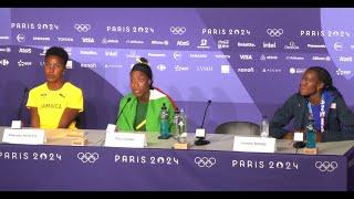 Thea Lafond Wins Triple Jump Gold For Dominica's First Medal | Paris 2024 Press Conference