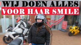 Zoë op tour met 20 biker friends  Dronten verkennen op de motorfiets GOOD VIBES ONLY  Faya Miro