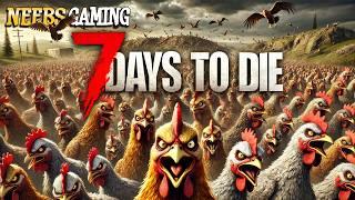 1000 Chicken Challenge - 7 days to Die / Creative Mode