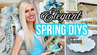 ELEGANTE *FRÜHLINGS*-DIY-HEIMDEKORATION für kleines Geld mit Temu!