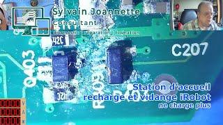 Station d'accueil (recharge et vidange) iRobot - Ne charge plus | Sylvain Joannette Consultant