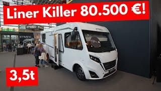 mobile home luxury liner dream for 80,500 € Hymer Etrusco I 7400 SB GT 2024.