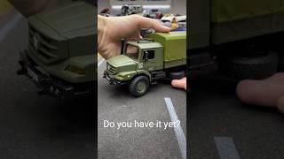 1:64 Army Green MV3 Alloy Military Truck Diecast Car Vehicle #satisfying