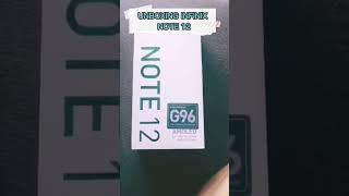 UNBOXING INFINIX NOTE12 #android #infinix #note12 #katasngyoutube