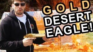 GOLD DESERT EAGLE 50 CAL