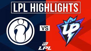 IG vs UP Highlights ALL GAMES | LPL 2024 Summer | Invictus Gaming vs Ultra Prime