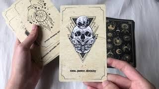 Wisdom Oracle Card Deck by LaMuciDesign | Flip-through | Unboxing | Review | No Talking