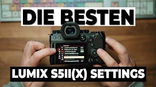 Die BESTEN Videoeinstellungen für die Lumix S5IIX & S5II I TUTORIAL