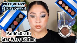 PAT MCGRATH  EYESHADOW PALETTES STAR WARS EDITION | SITH SEDUCTION , THE GOLDEN ONE & CHROMALUXE