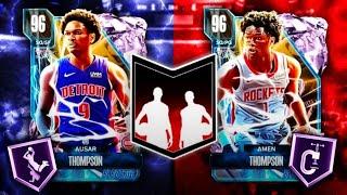 DIAMOND AMEN AND AUSAR THOMPSON DUO GAMEPLAY!! THE TWINS ARE UNSTOPPABLE IN NBA 2K24 MyTEAM!!