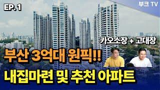 부산 3억대 내집마련 및 투자 추천 아파트  I 카오소장, 고대장