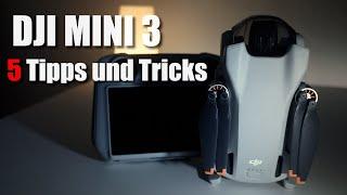 DJI Mini 3 (ohne Pro) - 5 Tipps und Tricks für Einsteiger und Anfänger