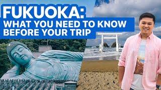 7 FUKUOKA Travel Tips for First Timers: TRAVEL GUIDE Part 1 • ENGLISH • The Poor Traveler in Japan