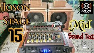 Joson Stage 15 Mid Soundtest | Ace Lx20 Stereo mode