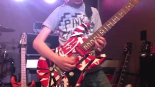 Aidan Fisher - "Don't Stop Believin" guitar solo cover