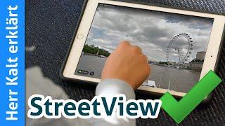 Google StreetView auf dem  iPad – Einfache Anleitung