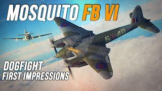 British Mosquito FB.VI Dogfight FW-190 | World War II | Digital Combat Simulator | DCS |