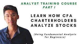 Fundamental Analysis For Beginners | How to Research Stocks like CFA Charterholders (Analyst Course)