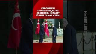 Erdoğan'ın Sadece Bahçeli'ye Yaptığı Nezaket Dikkat Çekti