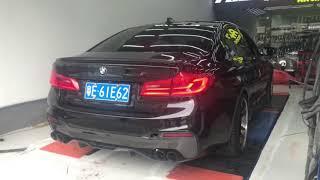 2018 BMW G30 540i M Sport w/ Armytrix Valvetronic Exhaust, Loud Revs!