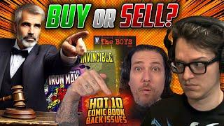 DEBATE: To BUY or SELL This Hot Comic? | Hot10 Comic Book Back Issues ft. @GemMintCollectibles