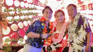 The Ranada Couple's Golden Wedding Anniversary | Ancher Cua, Event Host