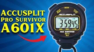 Hands-On with ACCUSPLIT Pro Survivor - A601X Stopwatch! UNBOXING and REVIEW!