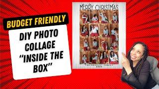 Creative DIY Photo Collage Inside a Cardboard Box | Easy Family Photo Tutorial  - Part 1