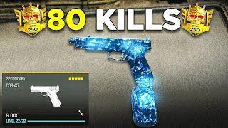 80 Kills with *NEW* GLOCK Loadout on REBIRTH ISLAND  ( Best COR 45 Class Setup )