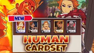 HORRIBLE!? NEW 5TH ANNIVERSARY HUMAN CARDSET! | Seven Deadly Sins: Grand Cross