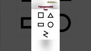 Psixogeometrik test. O'zingizni aniqlang. Javoblar commentda