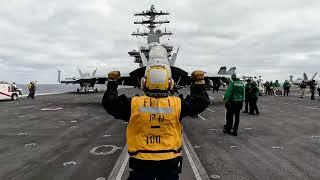 One strike group. One team. One mission. Nimitz Carrier Strike Group is ready.