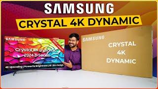 Samsung Crystal 4K Dynamic [2024 Model] 43 Inch Due80 TV  | Brighter Crystal TV Unboxing  Review