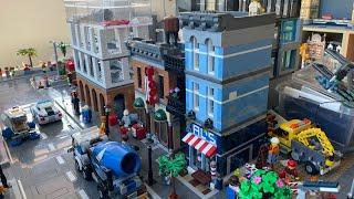 New building and roads finally done - Lego city Update 13