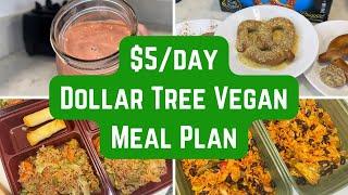 $21 Made 16 Meals from Dollar Tree Groceries