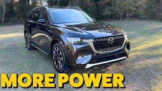 MORE Power | 2024 Mazda CX-90 Turbo S in Jet Black Mica