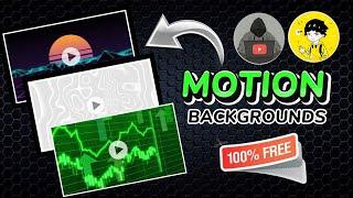 Use These 5 websites to get Motion Background Videos for YouTube