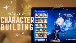 a beginner’s guide to character building (stats, artifacts, & more!) 𖦹 ⋆｡° genshin impact