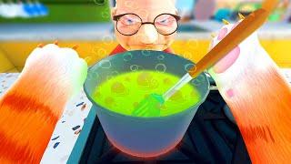 Trying to POISON Granny - I Am Cat VR